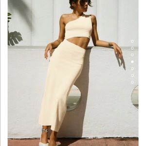 ZARA asymmetric knit dress size S - SOLD OUT ONLINE - NWOT
